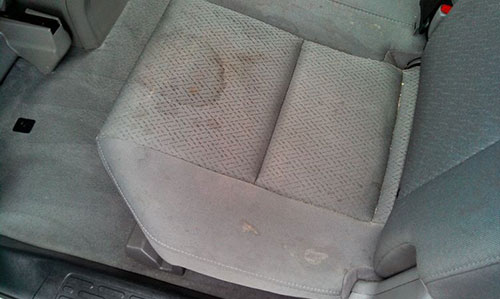 Dirty Car Seat